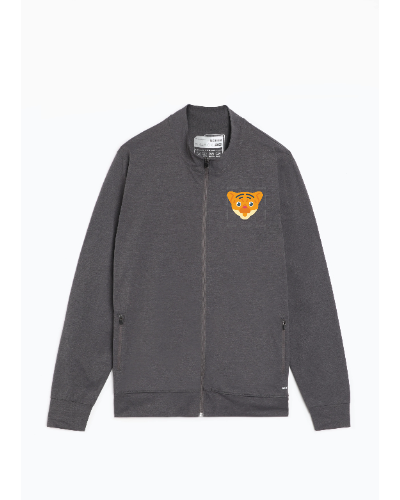 Regular Fit Solid Jacket with 2 Zip Pockets. Lightweight, Breathable and Perfect for all weather.
