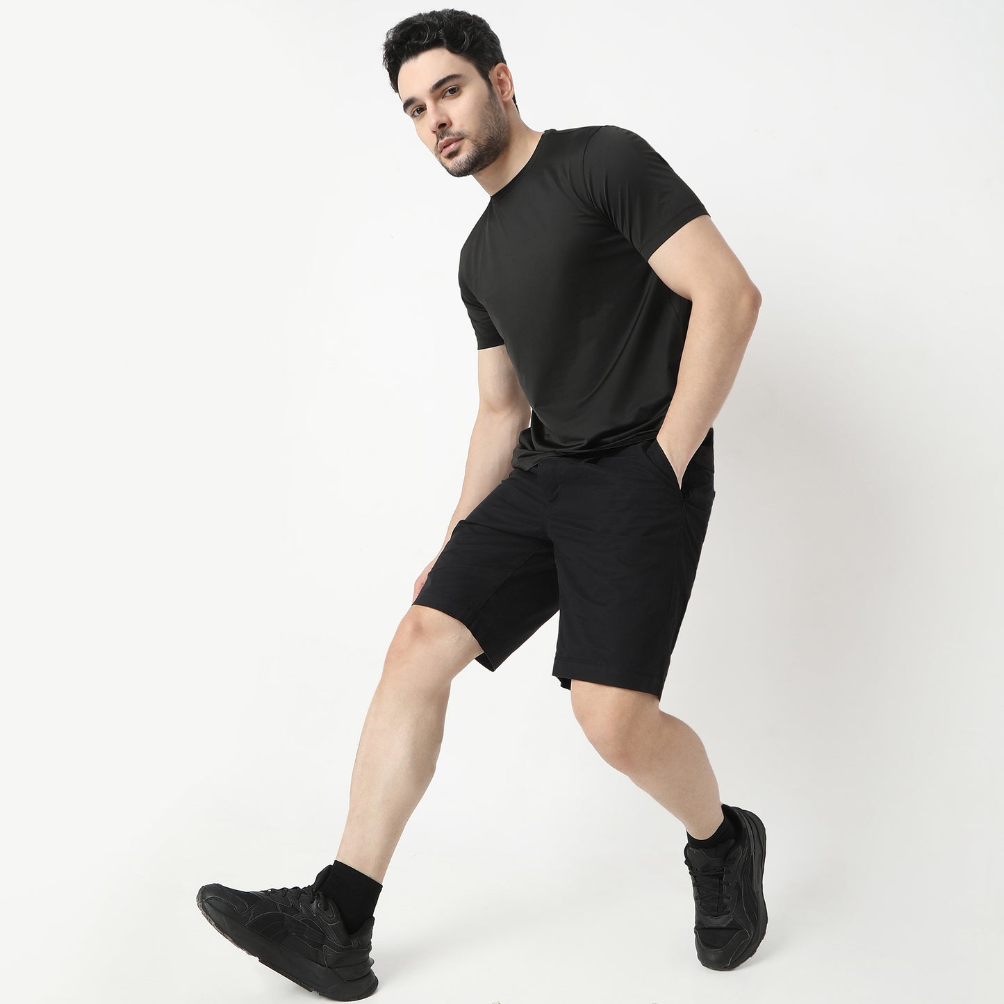 High Performance Regular Fit Active Tee - E-Fast® Stretch, Moisture-Wicking & Quick-Dry Comfort
