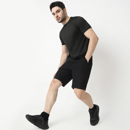 High Performance Regular Fit Active Tee - E-Fast® Stretch, Moisture-Wicking & Quick-Dry Comfort