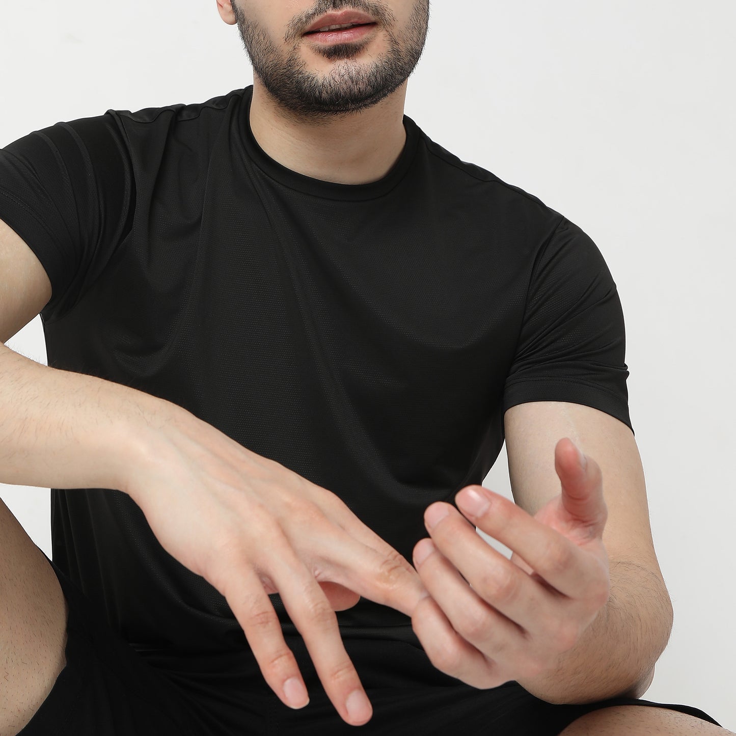 High Performance Regular Fit Active Tee - E-Fast® Stretch, Moisture-Wicking & Quick-Dry Comfort