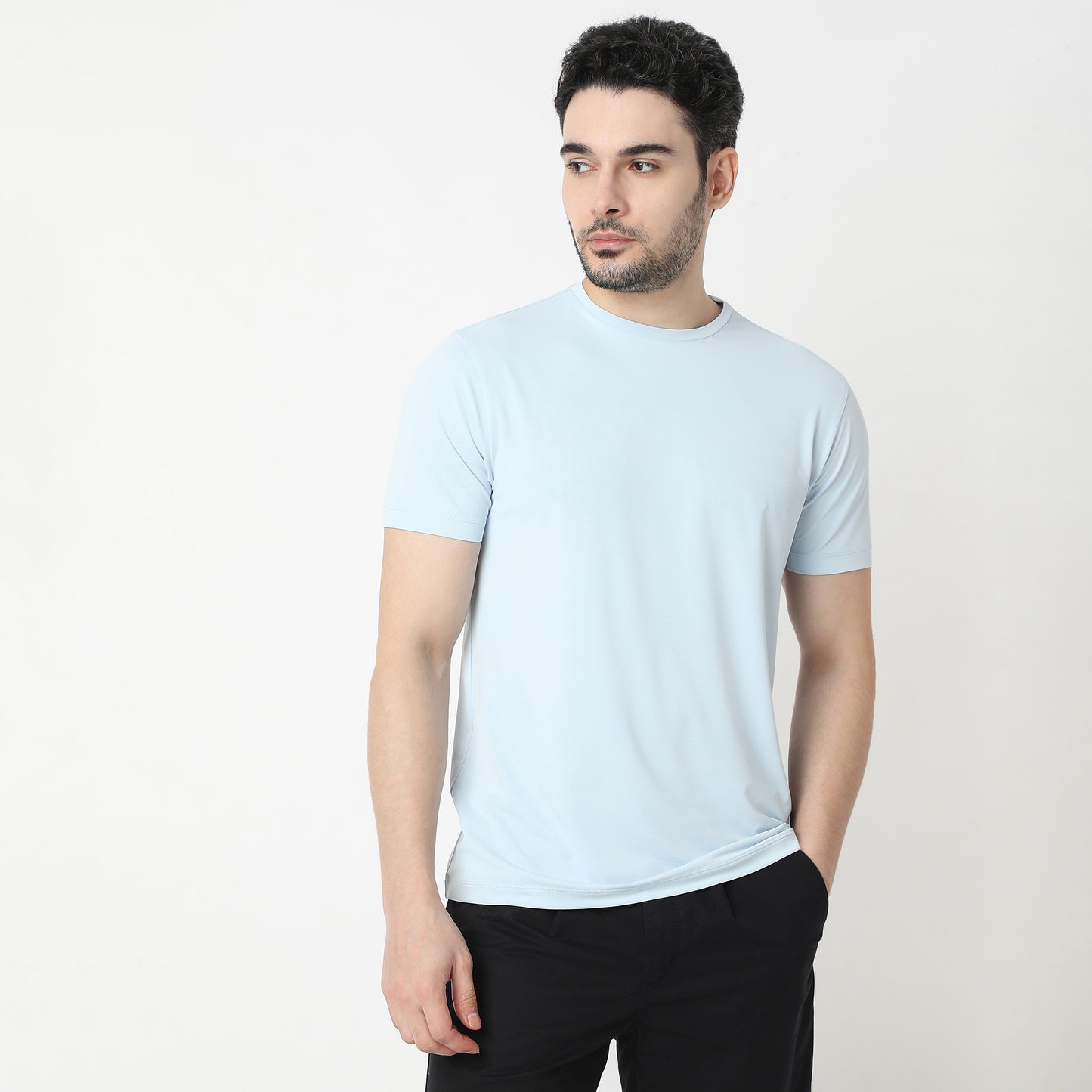High Performance Regular Fit Active Tee - E-Fast® Stretch, Moisture-Wicking & Quick-Dry Comfort