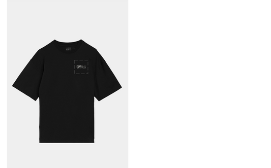 Oversized Solid Tee – 210 GSM Premium Fabric, Boxy Fit & Shape Retention with Special Knitting Technology