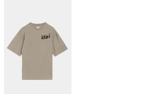 Oversized Solid Tee – 210 GSM Premium Fabric, Boxy Fit & Shape Retention with Special Knitting Technology