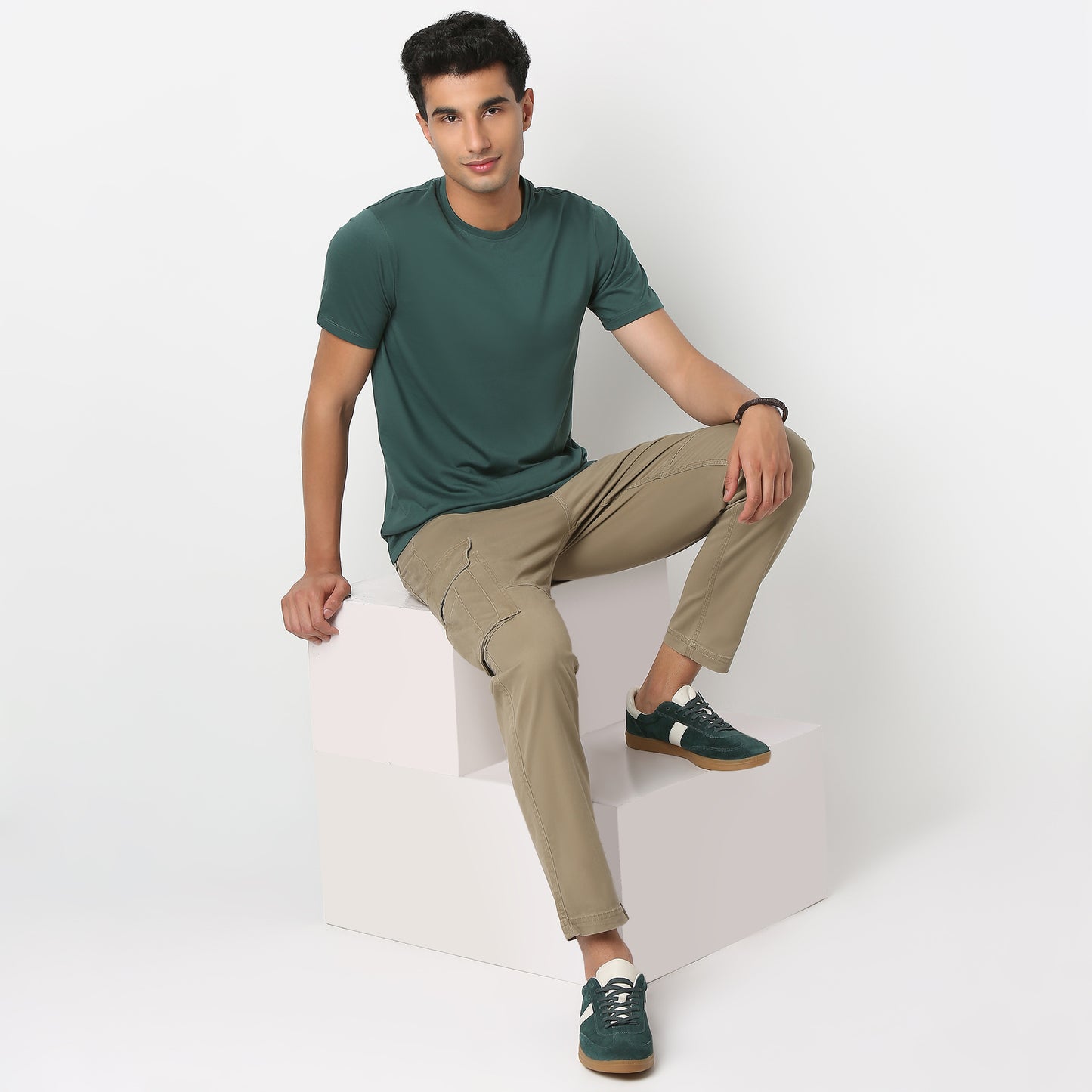 A Must-Have Regular Fit Solid Tee - Super Soft Handfeel, 160 GSM & Quick Dry