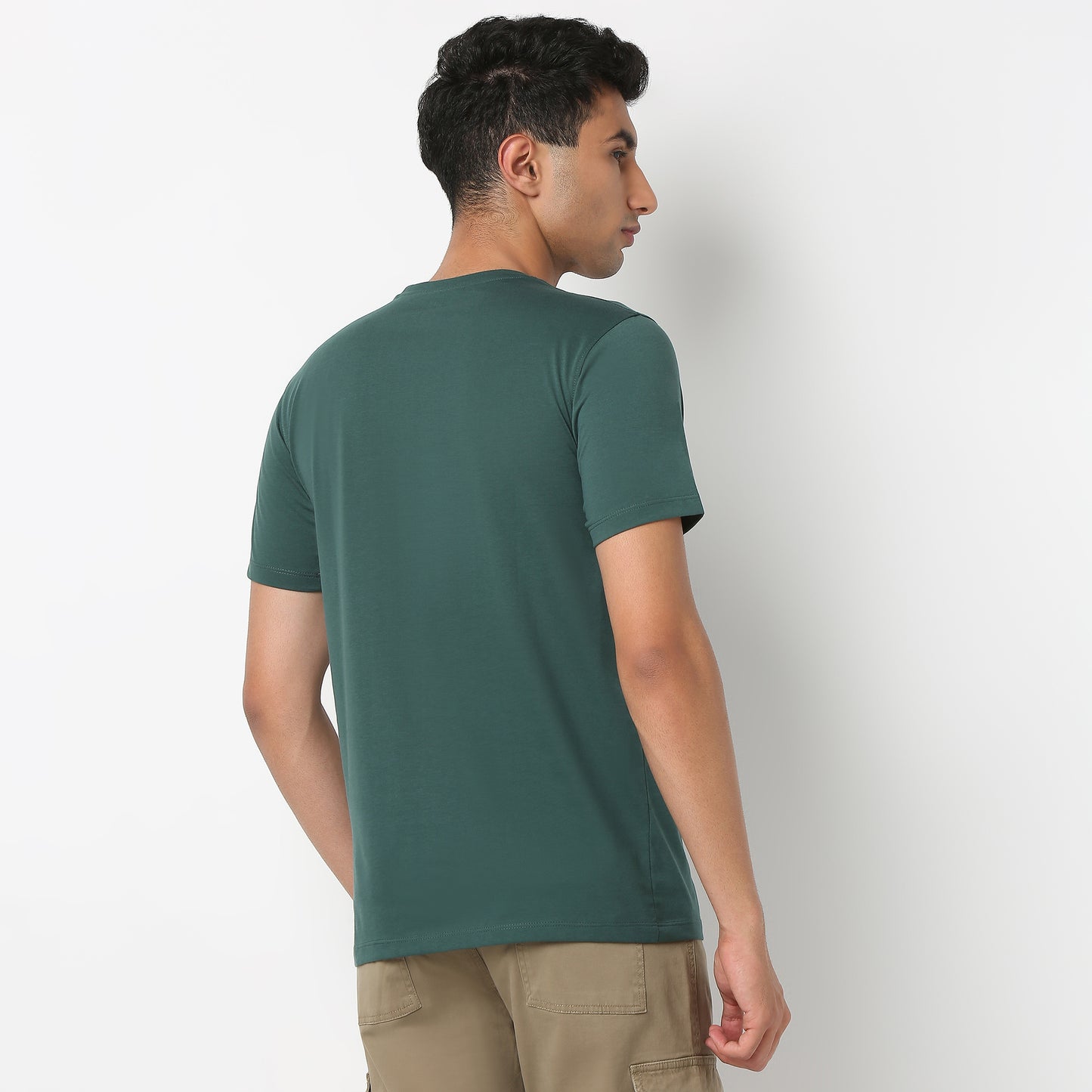 A Must-Have Regular Fit Solid Tee - Super Soft Handfeel, 160 GSM & Quick Dry