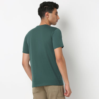 A Must-Have Regular Fit Solid Tee - Super Soft Handfeel, 160 GSM & Quick Dry