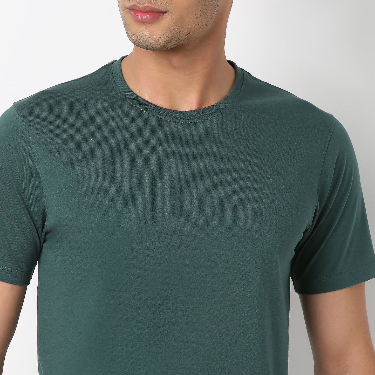 A Must-Have Regular Fit Solid Tee - Super Soft Handfeel, 160 GSM & Quick Dry