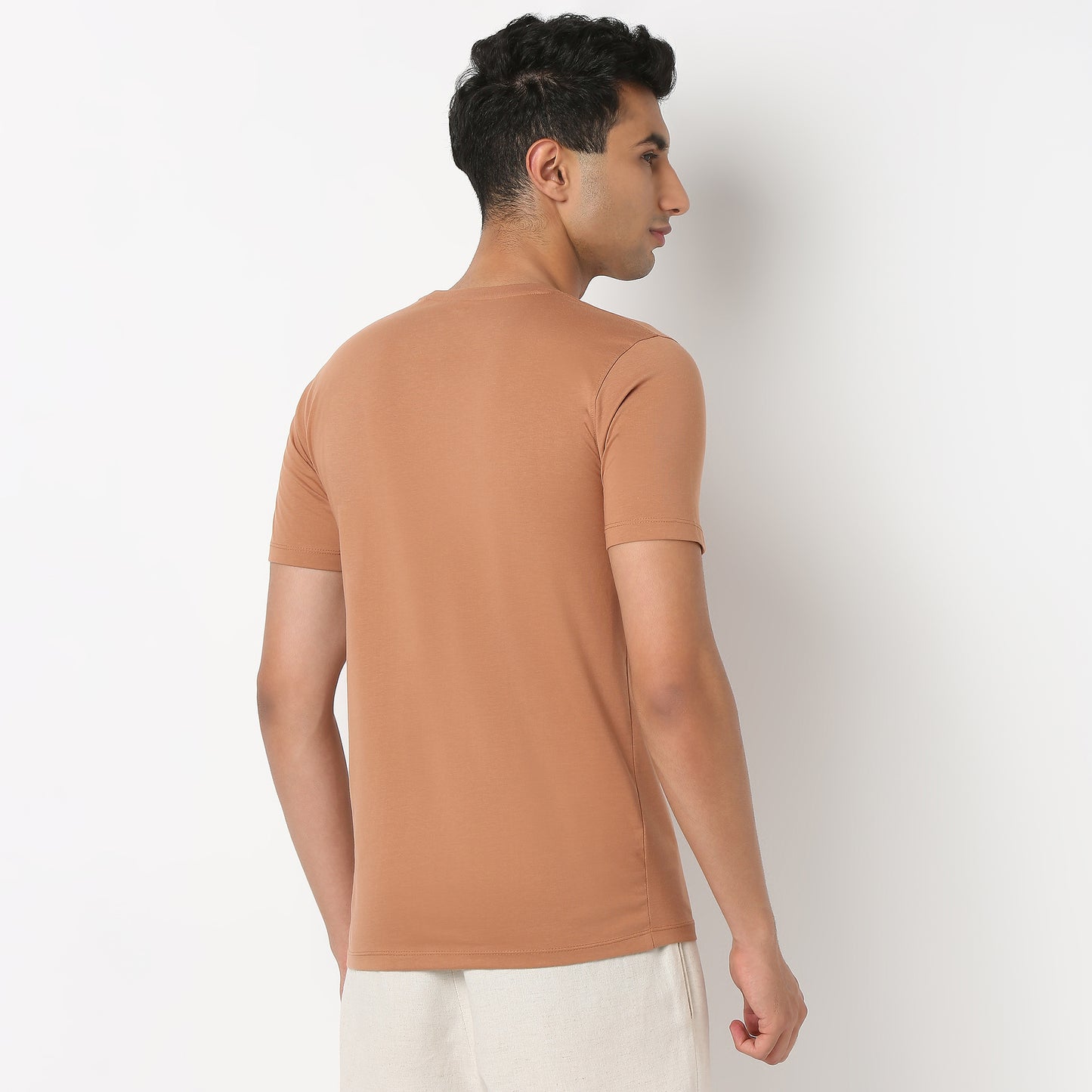 A Must-Have Regular Fit Solid Tee - Super Soft Handfeel, 160 GSM & Quick Dry