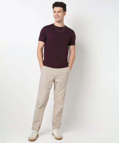 A Must-Have Regular Fit Solid Tee - Super Soft Handfeel, 160 GSM & Quick Dry