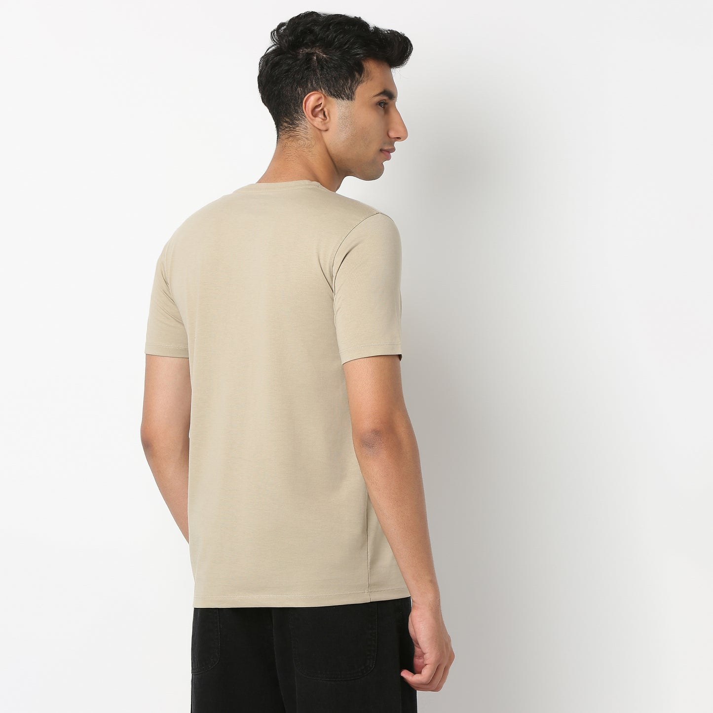 A Must-Have Regular Fit Solid Tee - Super Soft Handfeel, 160 GSM & Quick Dry