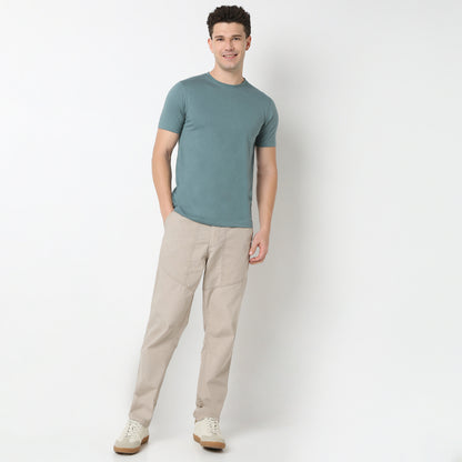 A Must-Have Regular Fit Solid Tee - Super Soft Handfeel, 160 GSM & Quick Dry