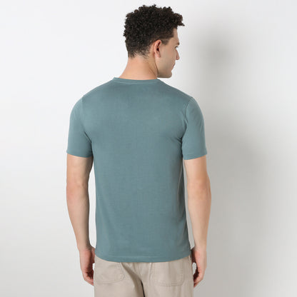 A Must-Have Regular Fit Solid Tee - Super Soft Handfeel, 160 GSM & Quick Dry